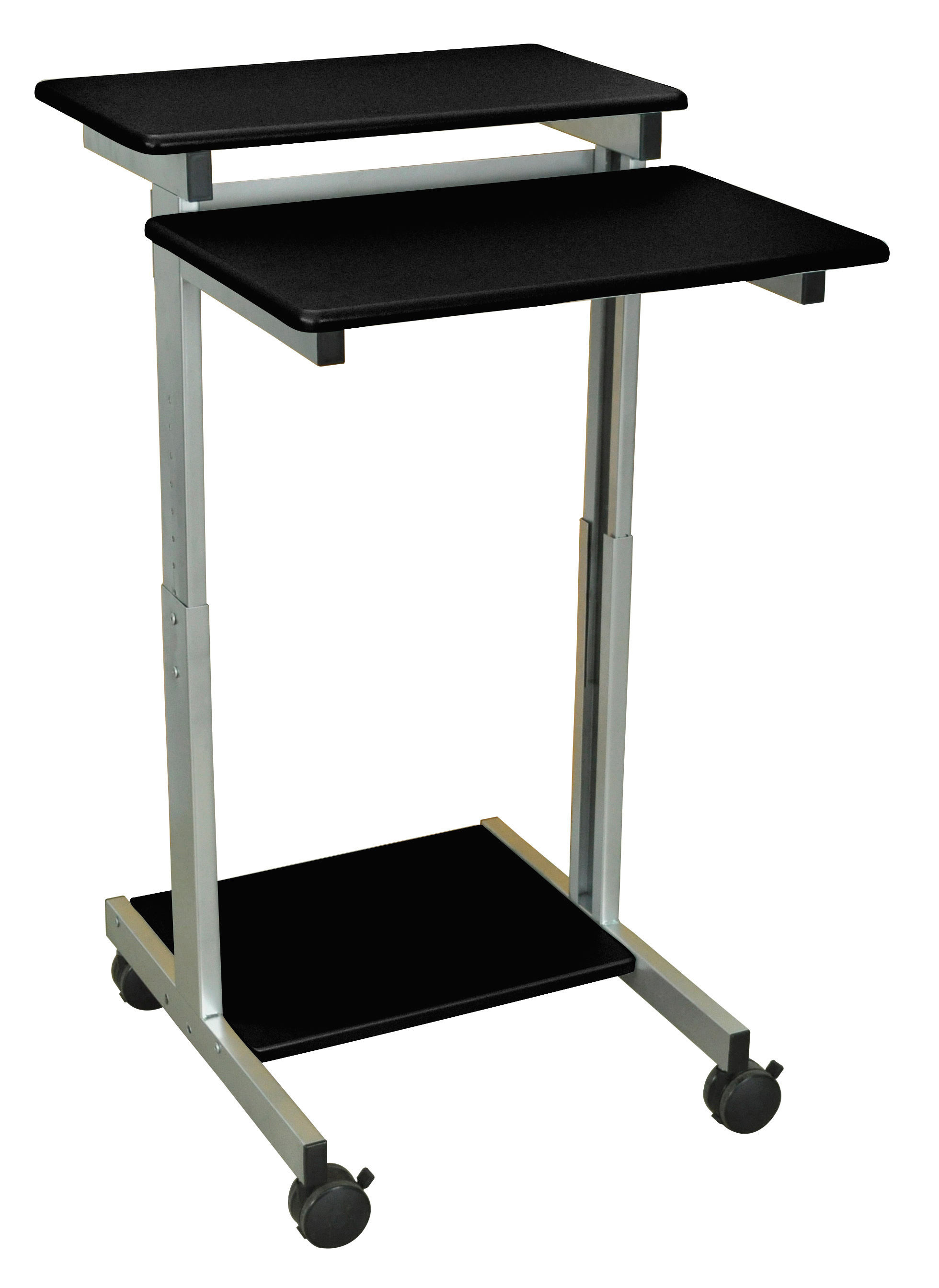 Luxor STANDUP24B Adjustable Height Stand Up Workstation