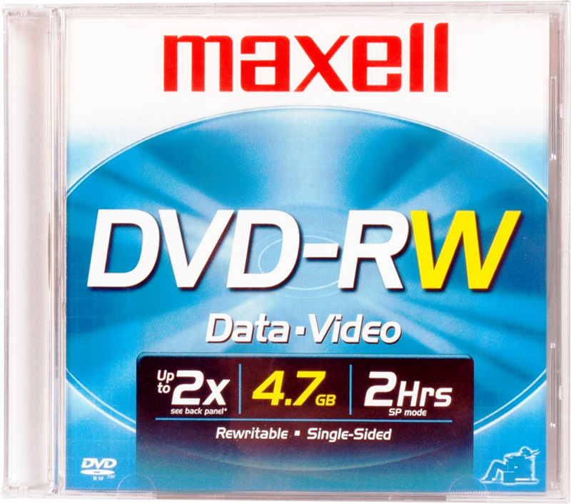 Maxell Rewritable DVDRW 4.7 GB