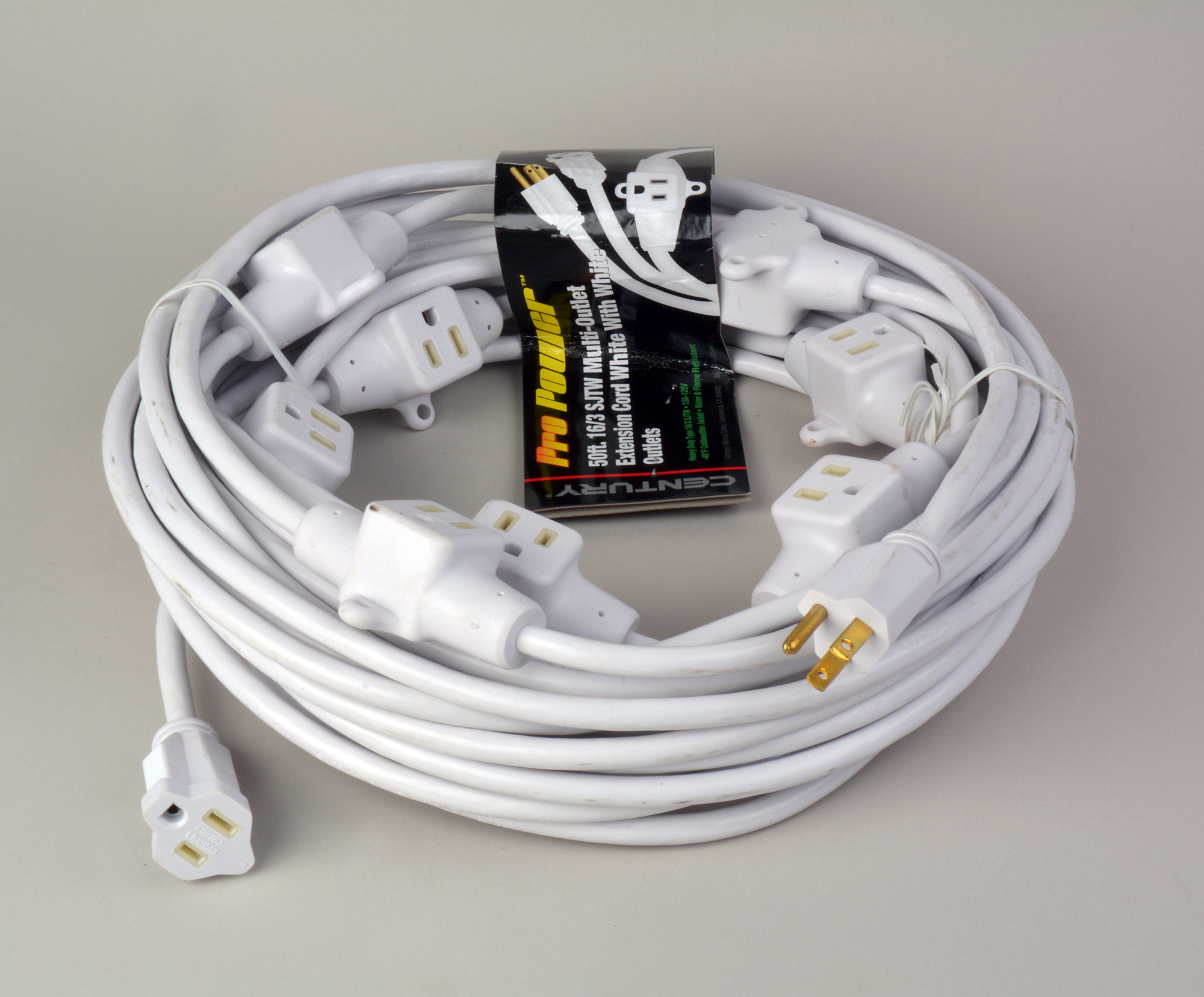 Milspec D19005482 MultiOutlet 16/3 AC Distribution Extension Cord