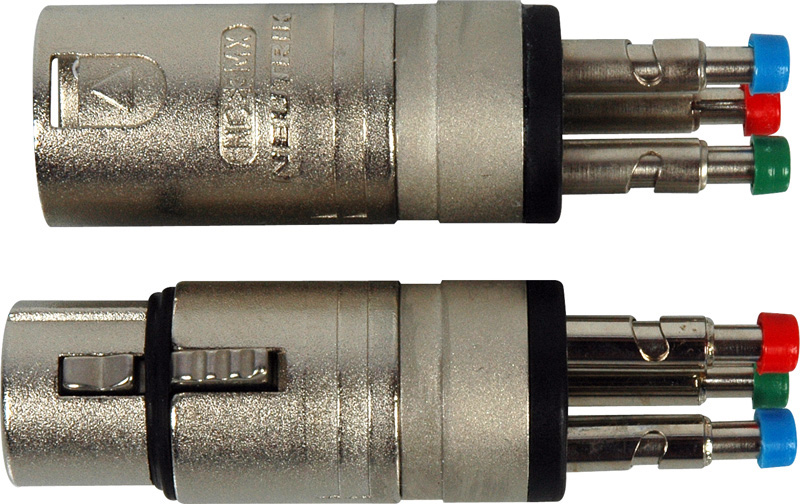 3Pin XLR Male to Spring Loaded Quick Connect Terminal Adapter