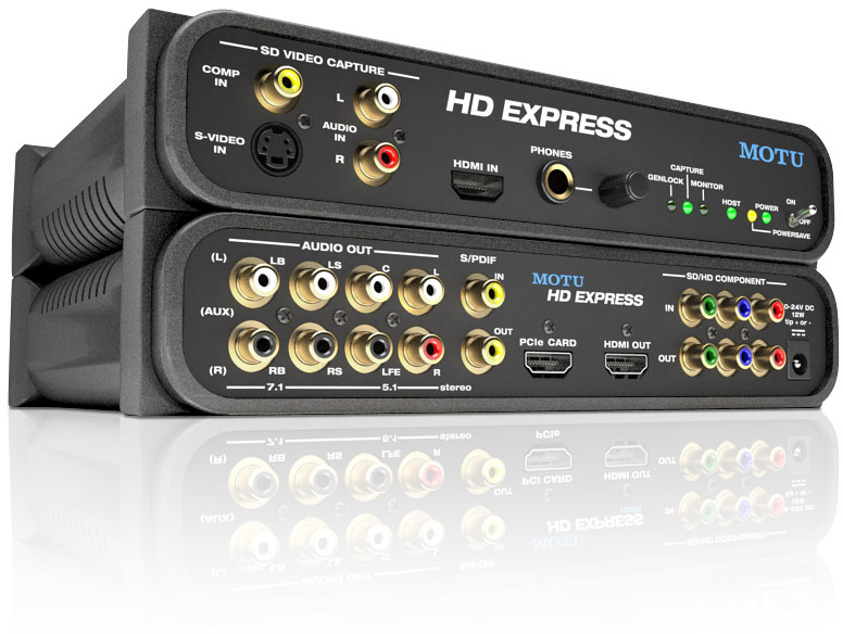 MOTU HD Express HDMI Laptop (express card)