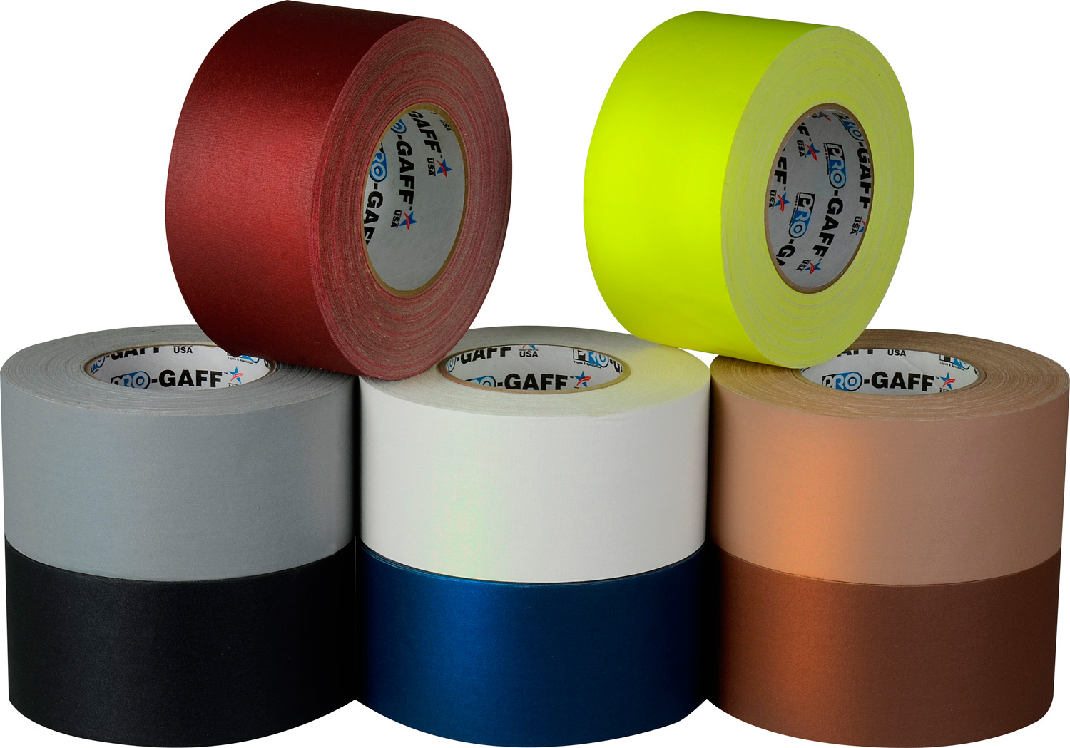 ProGaff 3 Inch Gaffers Tape MultiColor Kit