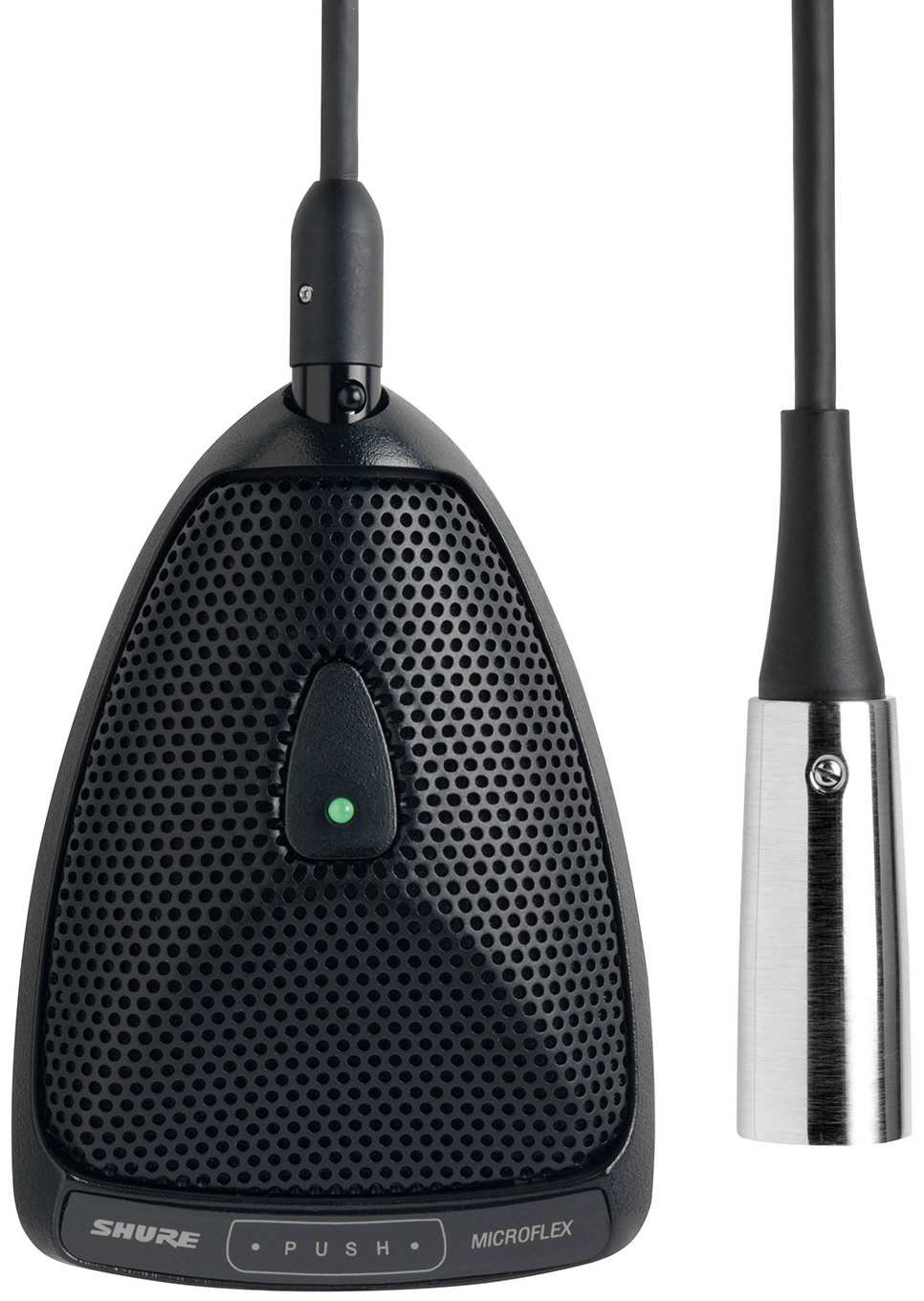 Shure MX393/C Cardioid SurfaceMount Microphone (Black)