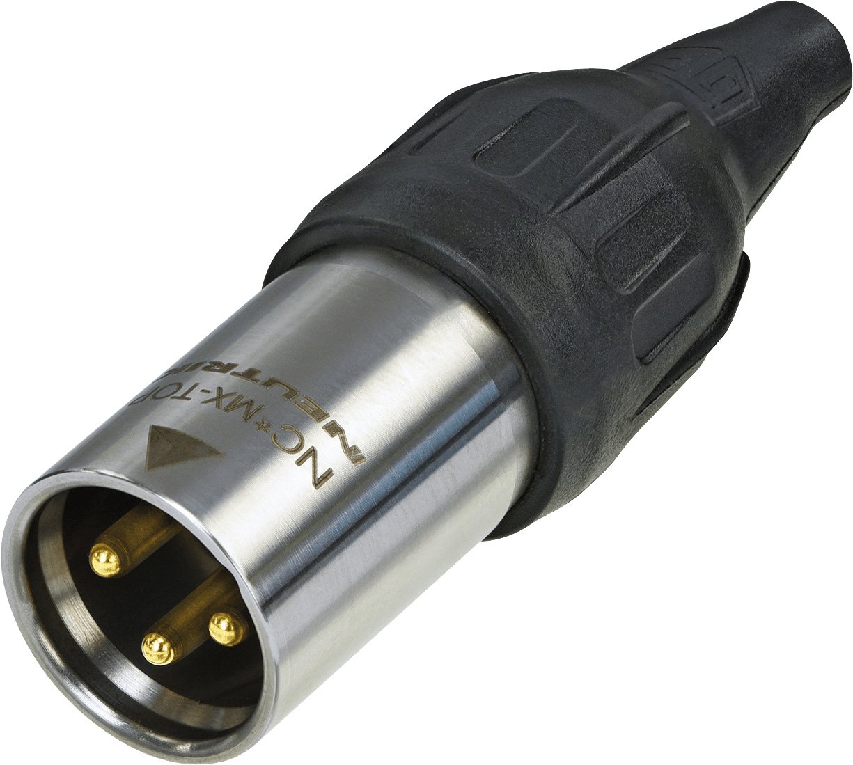 Neutrik NC3MX-TOP Male 3-Pin Heavy-duty sealed XLR connector - Nickel