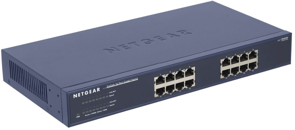 netgear 16 port gigabit ethernet switch