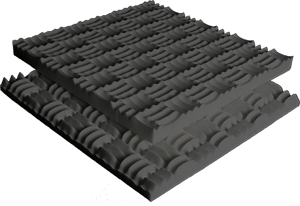 Sonex Classic Polyurethane Acoustic Panels 48 x 48 x 2 Inch Box of 8