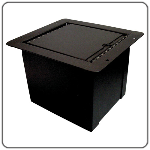 Pro Co POCKETMINIGAP Sound Pocket Mini Recessed Floor Box Stage Pocket