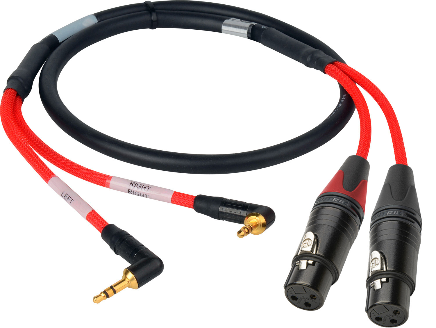 2 channel stereo 3 5mm male to xlr female red camera audio input cable
