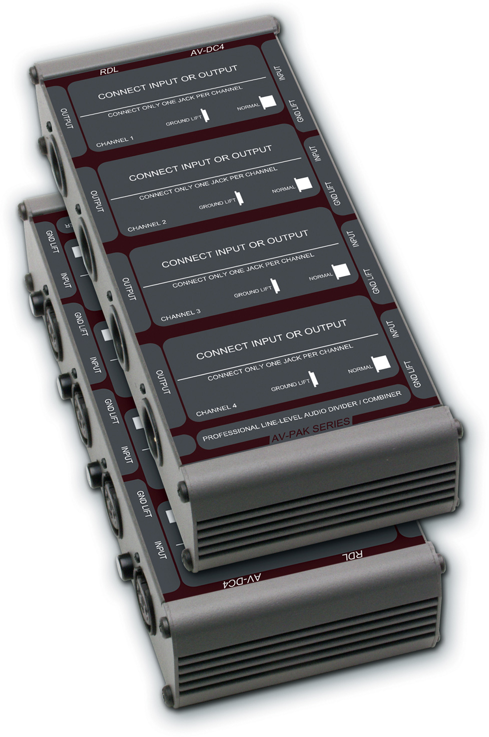 RDL AVDC4 LineLevel Audio with Ground Lift