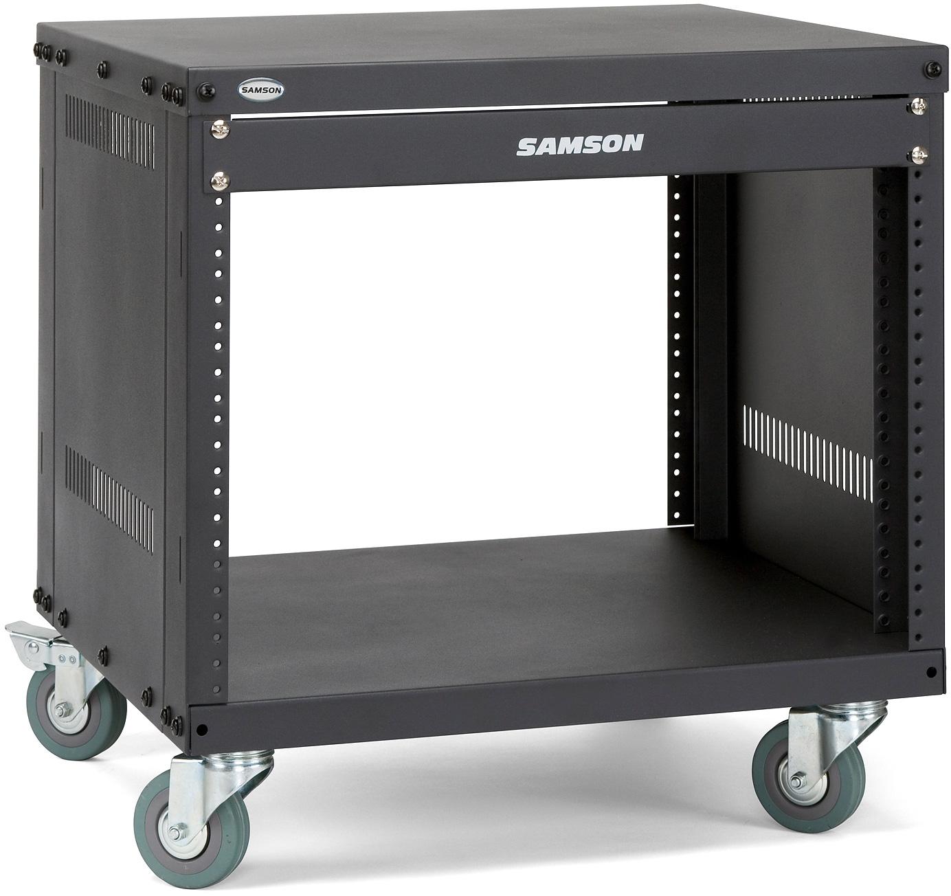 Samson SASRKPRO8U 8 Space Equipment Rack  8U 24 Inch Depth