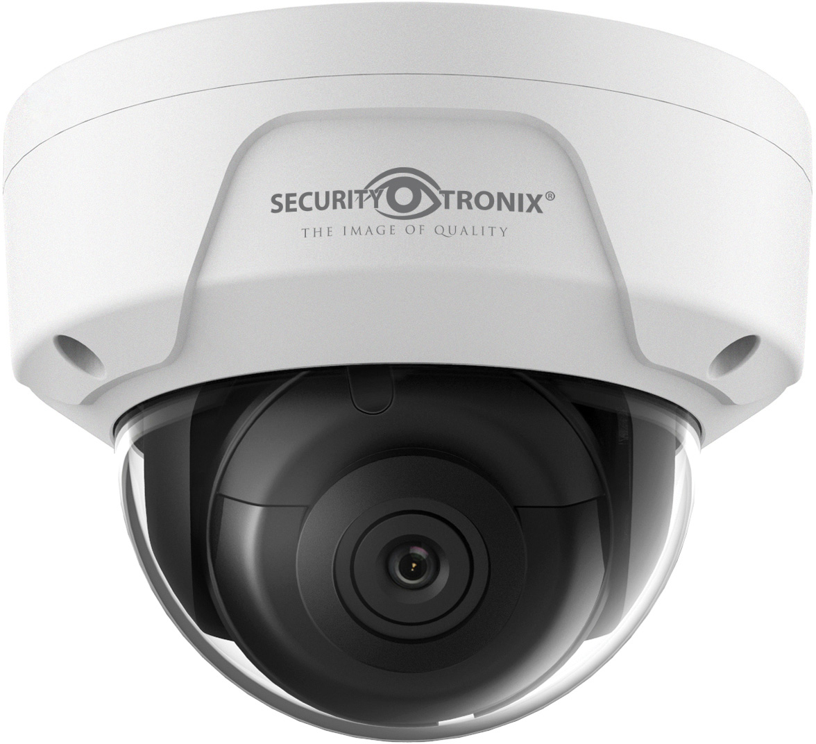 SecurityTronix ST-IP4FD-2.8 4MP IP Fixed Lens Dome Camera - White SCT-ST-IP4FD-2-8