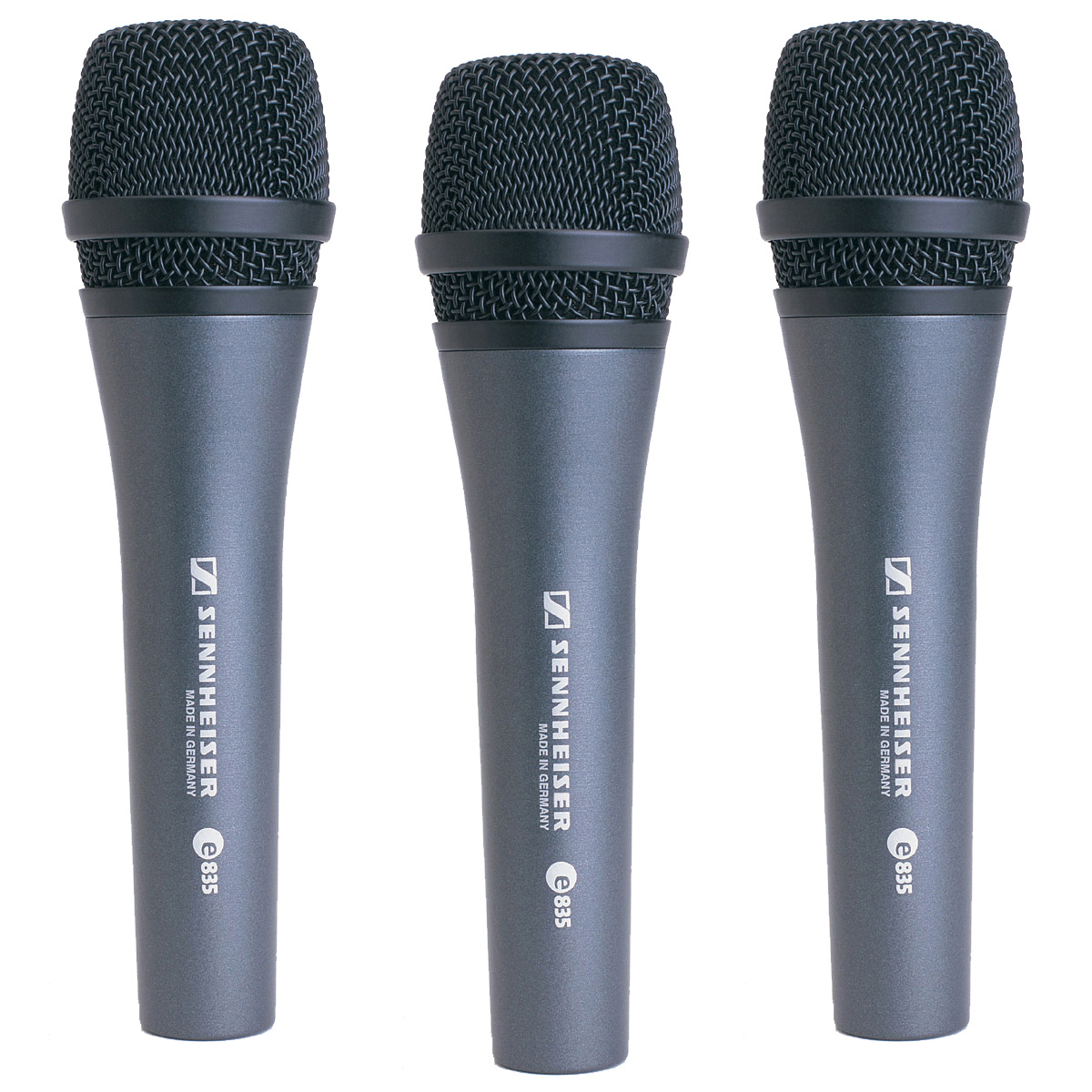 Sennheiser E835 Dynamic Microphone 3Pack