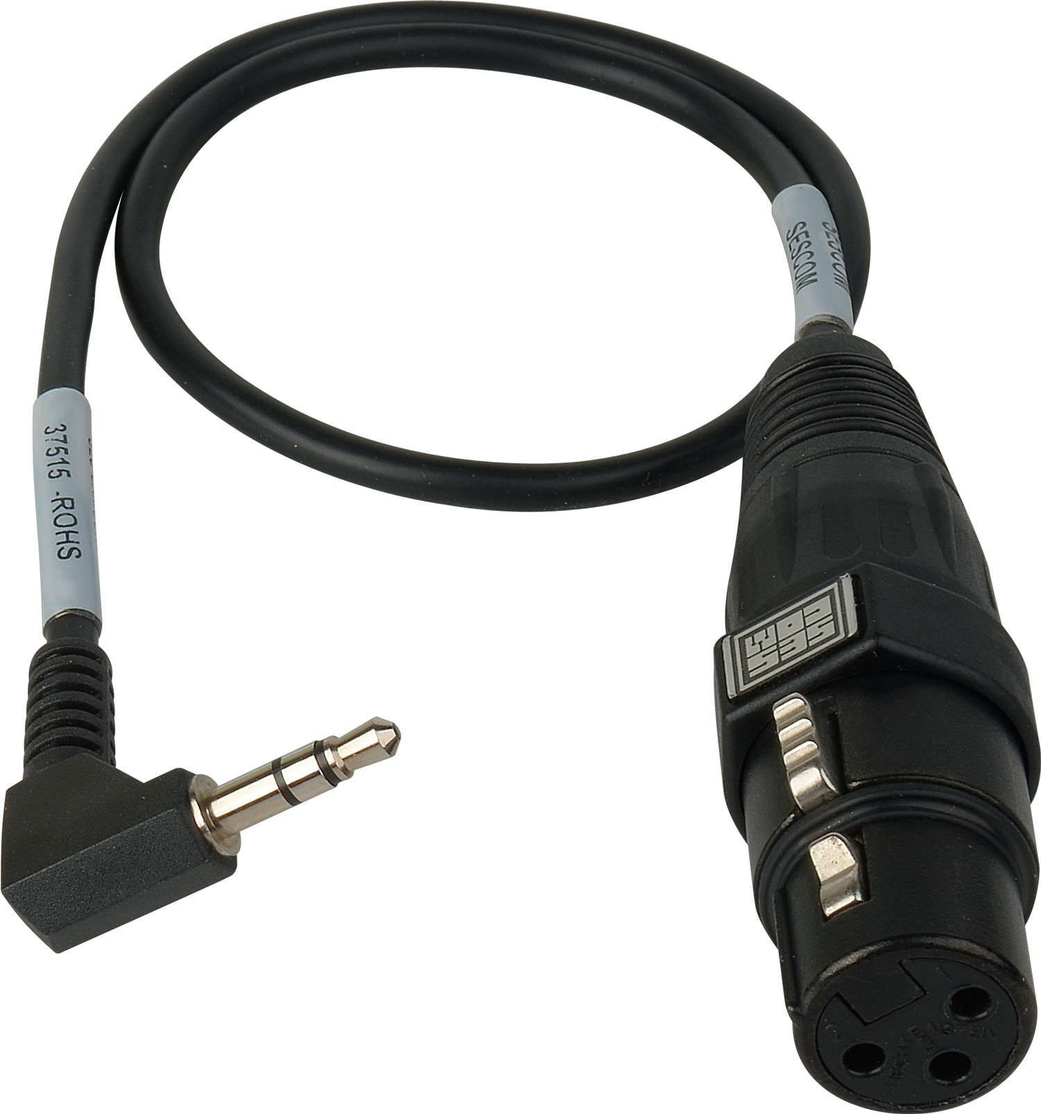 SESCAMCORDMIC XLR Mic to DSLR Audio Input Adapter Cable 18 Inch