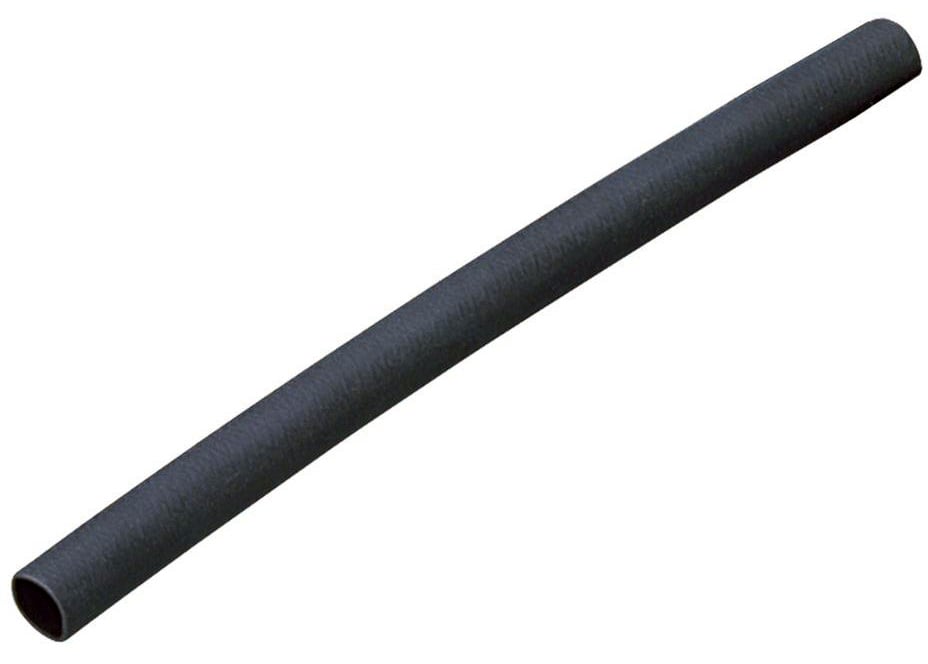Connectronics Heat Shrink Tubing 1Inch Black 4 Foot