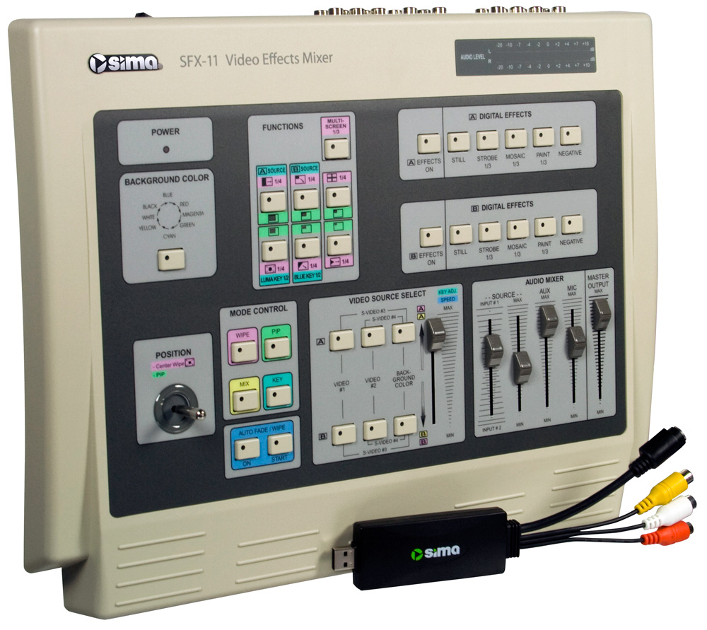 SIMA SFX11 Digital Video Effects Mixer