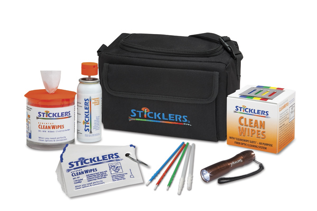 Sticklers FK05 Military Fiber Optic Cleaning Kit