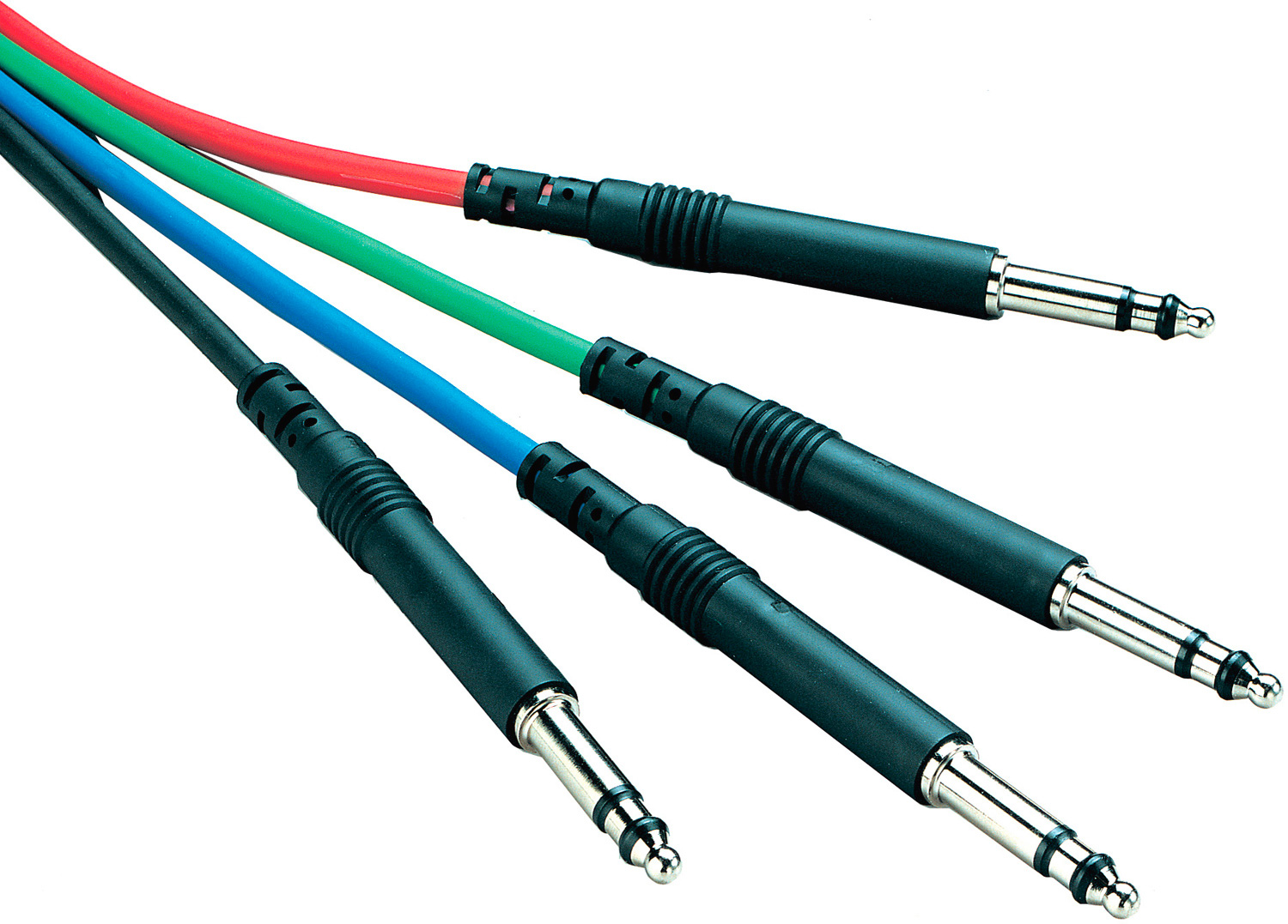 BK8B Bantam TT Audio Patch Cord 8 Foot Black