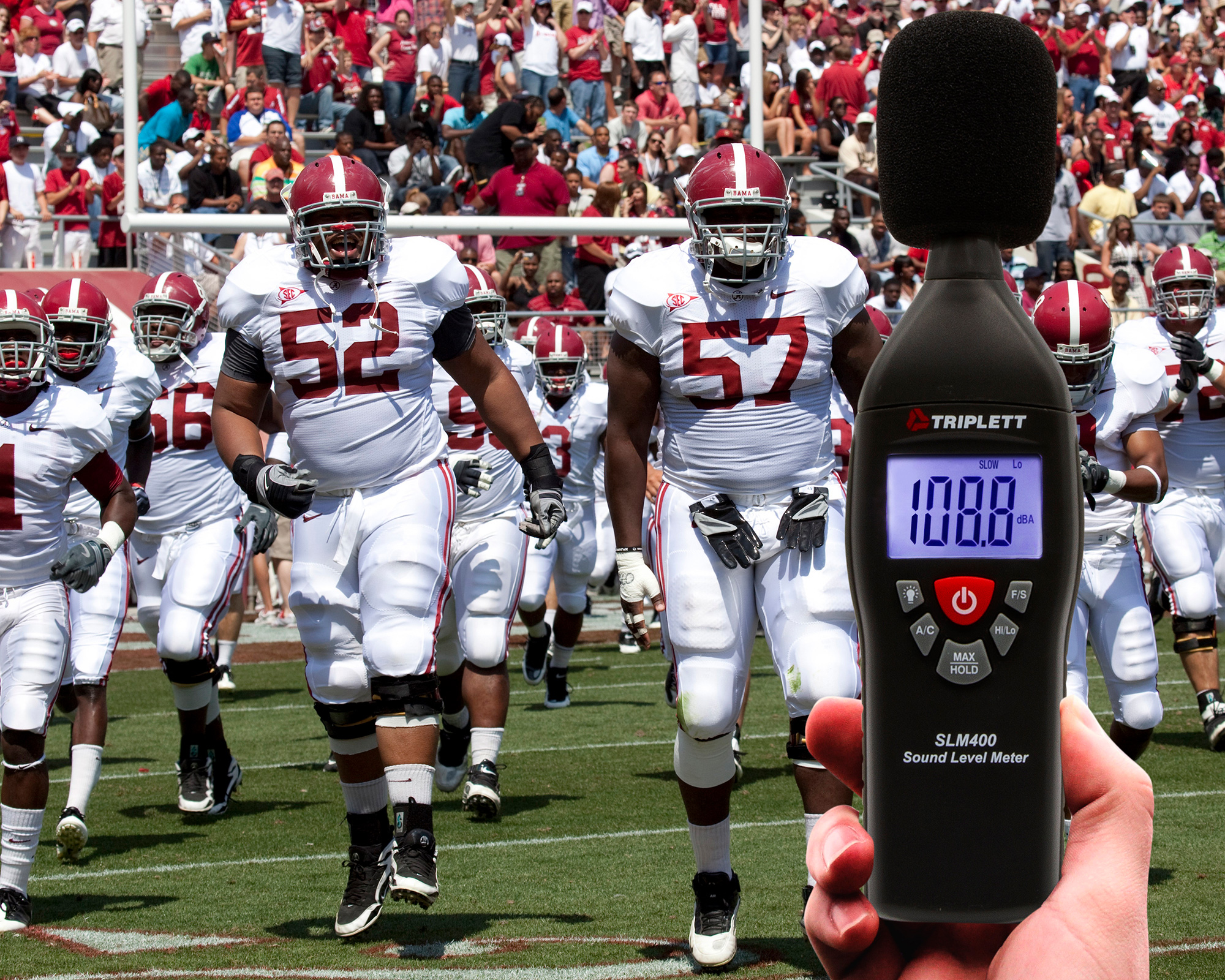 Triplett SLM400 Professional Type 2 Sound Level Meter with 35 to 130dB over 2 Ranges TRIPL-SLM400