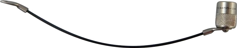 Trompeter RFI3455-14 RFI Dust Cap - 3450 Series Plug / Threaded / 6.0 Inch SST Lanyard with Standard End Ring TRP-RFI3455-14