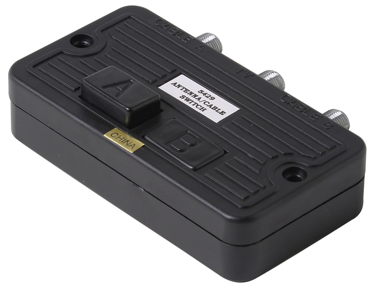 2Way Push Button 75 Ohm RF A/B Switch Box