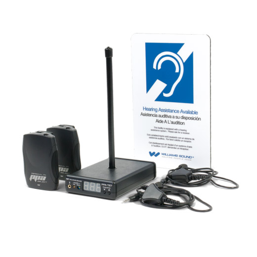 Williams Sound FM ADA Assistive Listening Compliance Kit