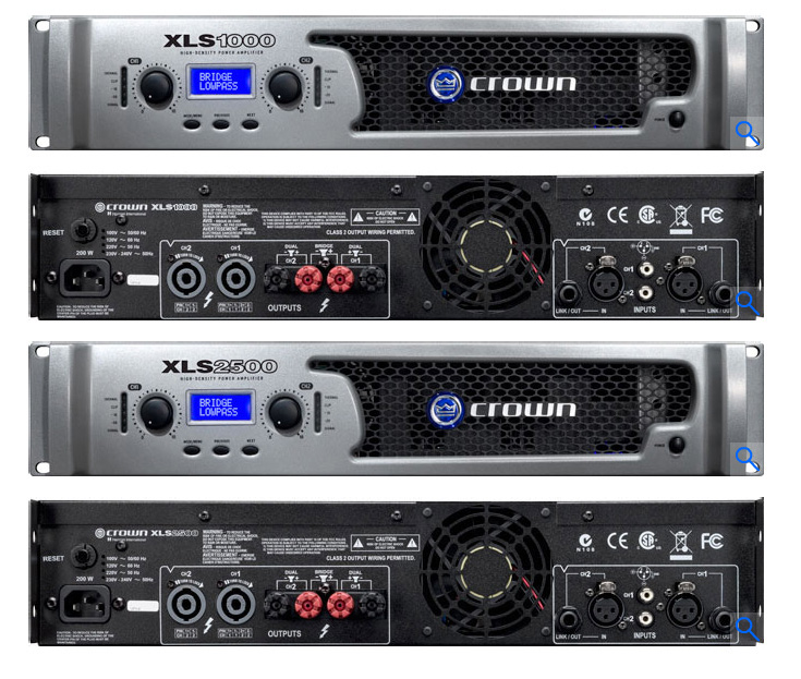 Crown XLS2000 DriveCore Power Amplifier