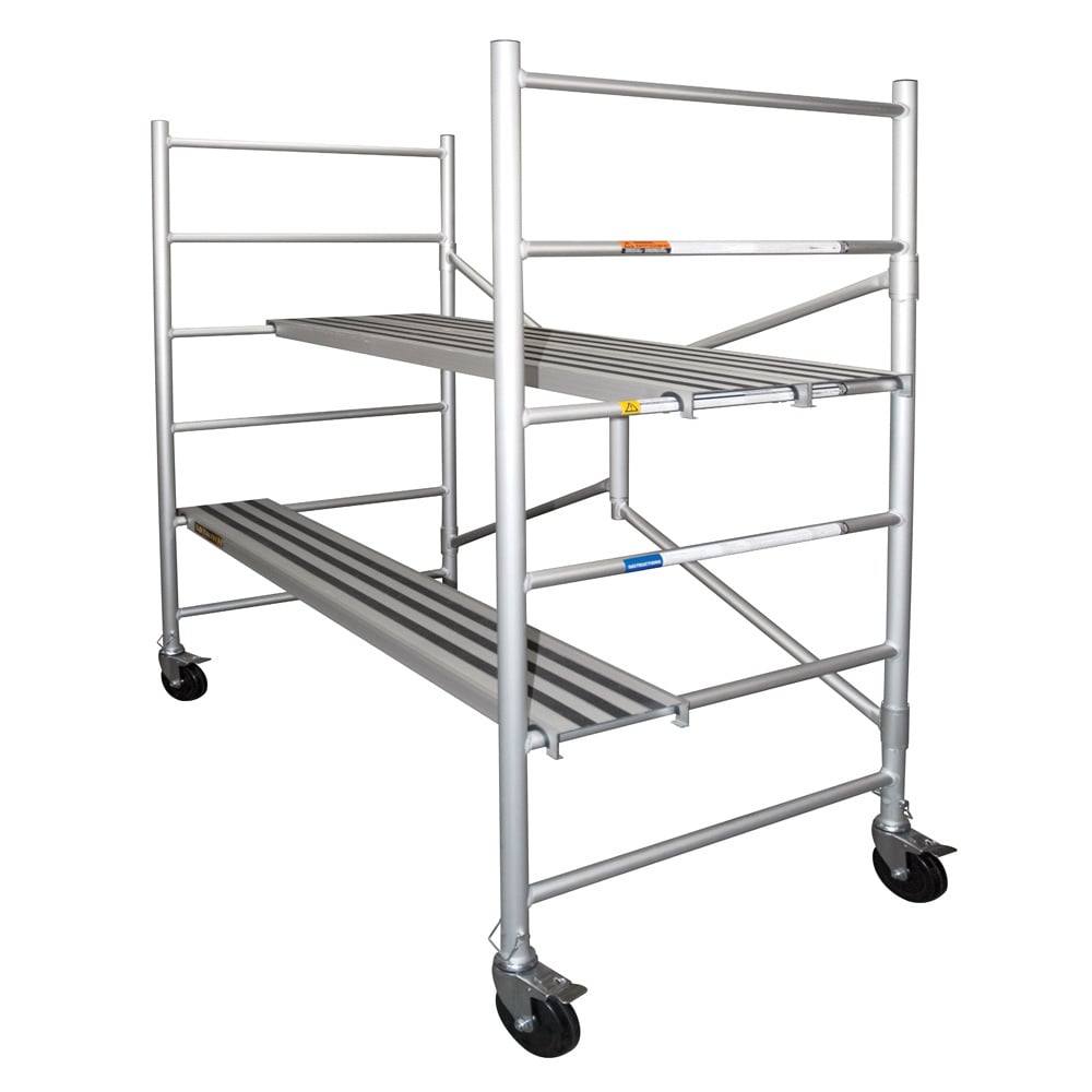 Xtend & Climb MAXI 6 Ft. Aluminum Scaffolding with Wheels