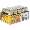 Ansmann 5015711 X-Power Premium Alkaline 9 Volt Batteries - 10 Pack