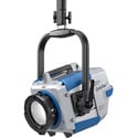 ARRI L0.0034060 Orbiter Open Face 60 Degree LED Fixture DMX Starter Kit - Blue/Silver Edison