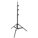 Avenger A0030B Baby Aluminum Light Stand 30 with Leveling Leg - Black - 9.8 Foot