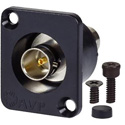 AVP UMJJ200R Maxxum BNC Feedthru 12 GHz Semi-Recessed Black Chassis Adapter Plate(s) and/or Hardware MIS Color-Code