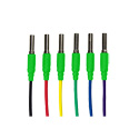 Bittree VPCMK1200-75 12GHz Mini-WECO Midsize 75-Ohm Video Patch Cable - 12-Inch - Black