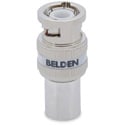 Belden 4794RBUHD1 B50 12 GHz Series 7 1-Piece BNC Compression Connector for 4794R Cable - White Band - 50 Pack