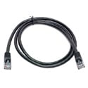 Connectronics UTP CAT5e Patch Cable 350MHz 7 Foot Black