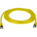 Connectronics Molded Cat6 UTP Patch Cable 24AWG 50u 3 Foot Yellow