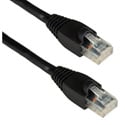 Connectronics Molded UTP Cat6 Cable 24AWG 50u 50 Foot Black