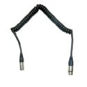 Frezzolini CC-44 Coiled 4-Pin XLR-M to 4-Pin XLR-F Power Cable 2-6 Ft.