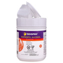 Techspray 1610-100FL Isopropyl Alcohol Wipes 99.8 Percent IPA  - Flip-Top Tub - 100 Pack