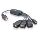 11in 4-Port USB 2.0 Hub Cable