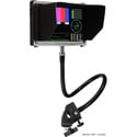 Delvcam 22 Inch Gooseneck with Clamp For LCD Field Monitors - Action Cams and More!