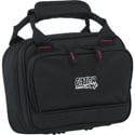 Gator GMIXERBAG-0608 Padded Nylon Mixer Gig Bag - 8.25 In x 6.25 In x 2.75 In