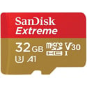 SanDisk Extreme MicroSD Card 32GB Class 10 Includes microSD to SD adapter