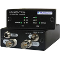 MultiDyne HD-3000-TRXB-ONE-ST 2-Way Multi-Rate Serial Digital Video Transceiver for SD/HD/3G-SDI - 1 ST Fiber Connection