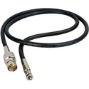 Laird HDBNC1505-BF03 Belden 1505A RG59 HD-BNC Male to BNC Female 6G/HD-SDI Cable - 3 Foot