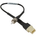 Camplex HF-M1-LCF-STM LC Female to ST Male OM1 Multimode Fiber Tactical Adapter Cable- 8 Inch