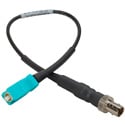 Camplex HF-M3-STF-SCM ST Female to SC Male OM3 Multimode Fiber Tactical Adapter Cable- 8 Inch