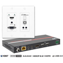 Hall Research UHB-SW2 Auto-Switching HDMI - VGA and USB Extension System