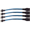 Middle Atlantic IEC-12x4 IEC Power Cord - 12 Inches (Pack of 4)