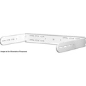 JBL MTU-3-WH AE Series 28-1/2 Inch U-Bracket - White