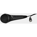 JTS PM-35USB Handheld Dynamic USB Microphone with Cable and Desk Stand